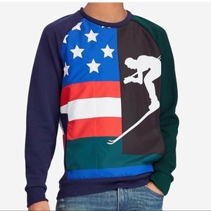 Vintage Polo Ralph Lauren downhill skier